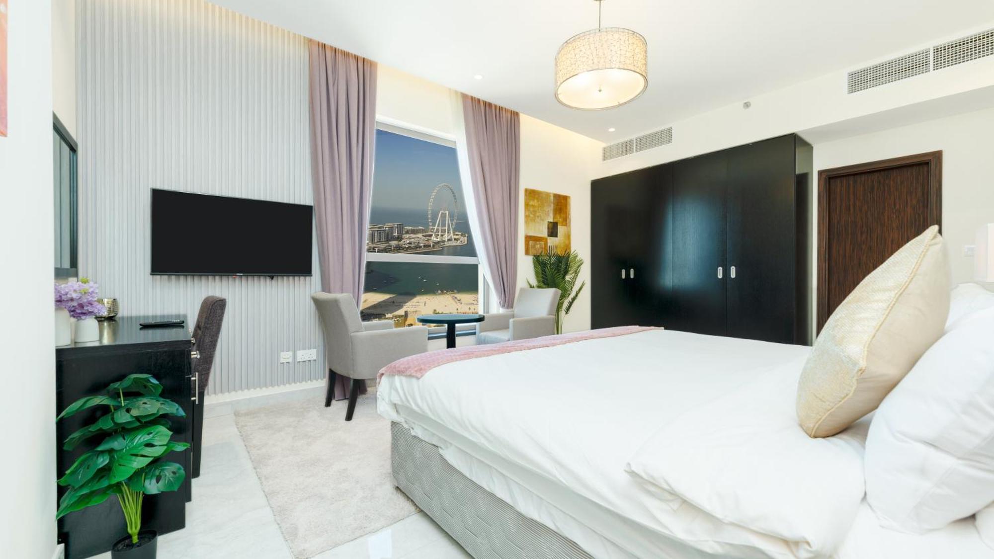 Regent Sea View 2Br Apartment Jbr Beach Walk - Next To Bluewater Island & Dubai Eye Exteriör bild